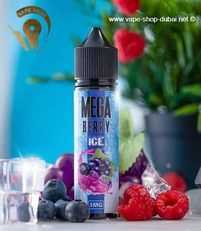 Mega Berry Ice 60ml E Liquid - Grand E-Liquid - Vape Here Store