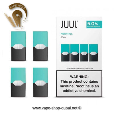 JUUL Menthol Pods - Vape Here Store