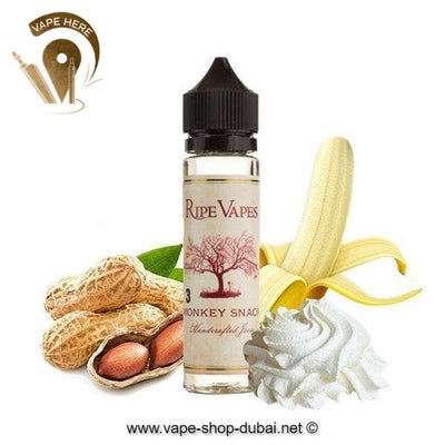Monkey Snack 60ml E liquid by Ripe Vape - Vape Here Store
