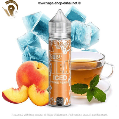 Iced Pekoe Peach 50ml Ejuice by Twist Tea PGVG - Vape Here Store