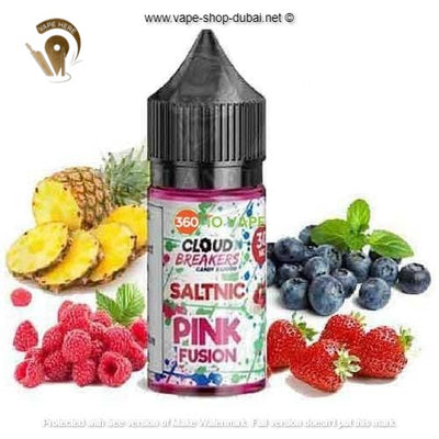 Pink Fusion 30ml SaltNic by Cloud Breakers - Vape Here Store