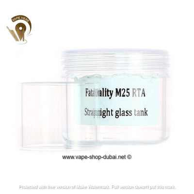 FATALITY M25 RTA | REPLACEMENT GLASS - Vape Here Store