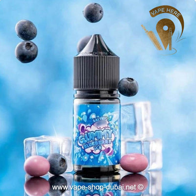 Gummy Blueberry Ice 30ml Saltnic by Gummy Eliquid - Vape Here Store