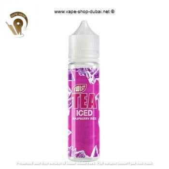 Iced Raspberry Rize 50ml Ejuice by Twist Tea PGVG - Vape Here Store