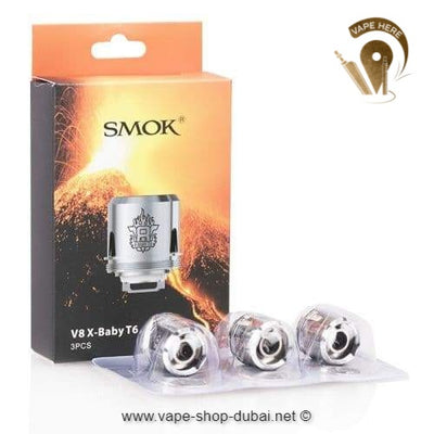 SMOK TFV8 X-BABY REPLACEMENT COILS - 3pcs/pack - Vape Here Store