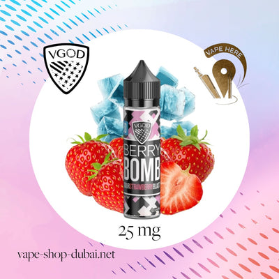 VGOD Iced Berry Bomb Nic Salts  - 30ml - Vape Here Store