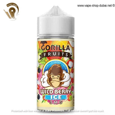Wild Berry Ice Gorilla Custard Fruits E Liquid by E&B Flavor - Vape Here Store